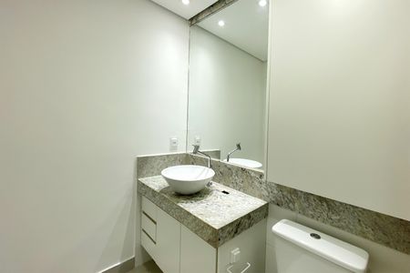 Banheiro da Suíte de kitnet/studio para alugar com 1 quarto, 30m² em Paquetá, Belo Horizonte