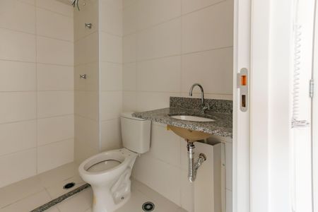 Banheiro de kitnet/studio à venda com 1 quarto, 25m² em Butantã, São Paulo