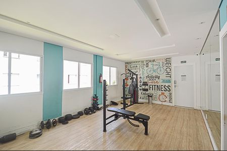 Apartamento para alugar com 39m², 2 quartos e 1 vaga Apartamento para alugar com 39m², 2 quartos e 1 vagaÁrea comum - Academia