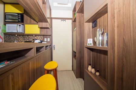 Cozinha de apartamento para alugar com 1 quarto, 35m² em Centro Histórico, Porto Alegre