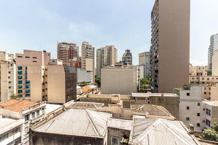 Vista do Studio de kitnet/studio para alugar com 1 quarto, 20m² em República, São Paulo