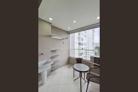 varanda do Quarto de kitnet/studio para alugar com 1 quarto, 36m² em Jardim do Mar, São Bernardo do Campo