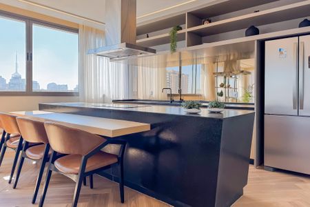 Studio à venda com 34m², 1 quarto e sem vaga Studio à venda com 34m², 1 quarto e sem vagaSalão de Festas