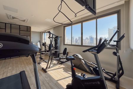 Studio à venda com 34m², 1 quarto e sem vaga Studio à venda com 34m², 1 quarto e sem vagaAcademia