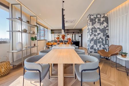 Studio à venda com 34m², 1 quarto e sem vaga Studio à venda com 34m², 1 quarto e sem vagaSalão de Festas