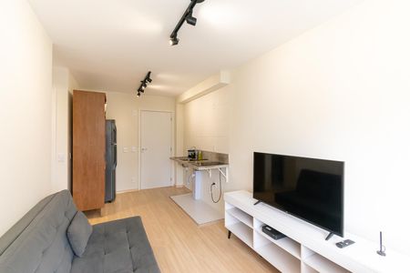 Sala de apartamento para alugar com 1 quarto, 32m² em Liberdade, São Paulo