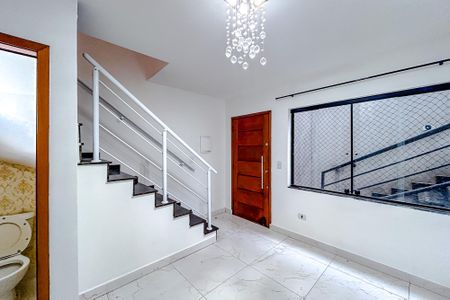 Sala de casa de condomínio para alugar com 3 quartos, 128m² em Vila Carrão, São Paulo