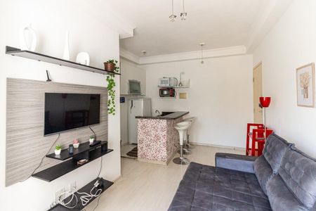 Sala de apartamento para alugar com 1 quarto, 35m² em Campos Elíseos, São Paulo