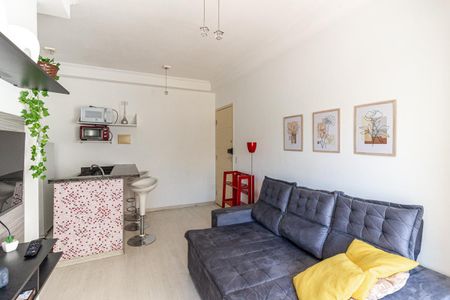 Sala de apartamento para alugar com 1 quarto, 35m² em Campos Elíseos, São Paulo