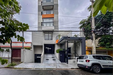 Apartamento para alugar com 47m², 2 quartos e 1 vagaFachada e portaria