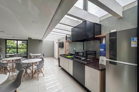 Apartamento para alugar com 47m², 2 quartos e 1 vagaÁrea comum - Salão de festas