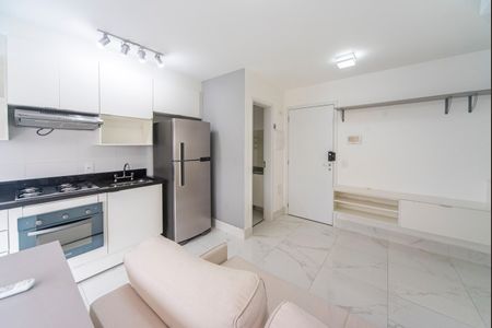 Sala de apartamento para alugar com 2 quartos, 47m² em Jardim Bela Vista, Santo André