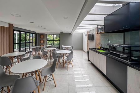 Apartamento para alugar com 47m², 2 quartos e 1 vagaÁrea comum - Salão de festas