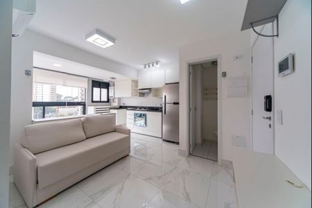 Sala de apartamento para alugar com 2 quartos, 47m² em Jardim Bela Vista, Santo André