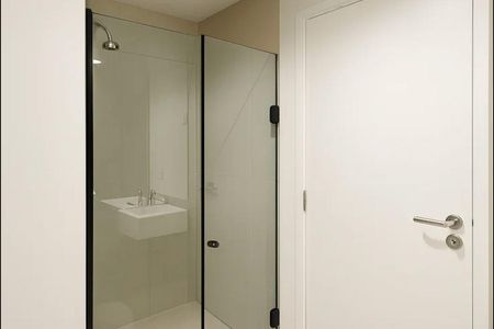 Banheiro de kitnet/studio para alugar com 1 quarto, 19m² em Vila Mariana, São Paulo