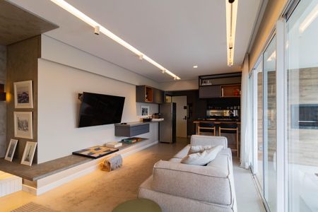 Apartamento para alugar com 100m², 2 quartos e 2 vagasSala