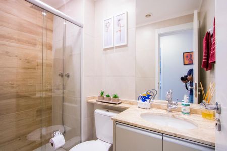 Apartamento à venda com 64m², 2 quartos e 1 vagaBanheiro social