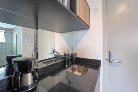 Studio à venda com 21m², 1 quarto e sem vagaCozinha