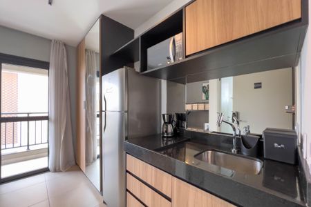 Studio à venda com 21m², 1 quarto e sem vagaCozinha