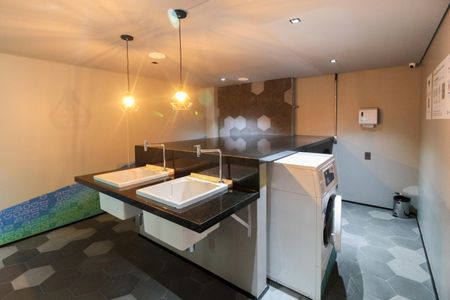 Studio à venda com 21m², 1 quarto e sem vagaLavanderia