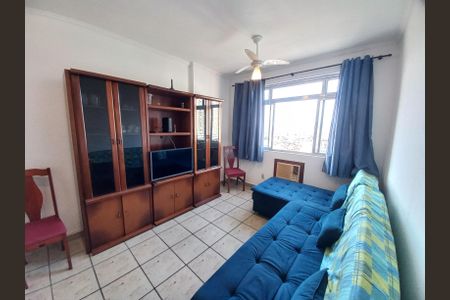 Sala de apartamento para alugar com 1 quarto, 54m² em Itararé, São Vicente