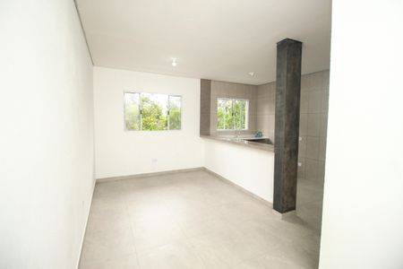 Sala de casa para alugar com 1 quarto, 70m² em Recreio da Borda do Campo, Santo André