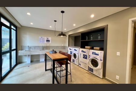 Studio para alugar com 25m², 1 quarto e sem vagaLavanderia