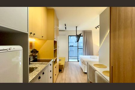 Studio para alugar com 25m², 1 quarto e sem vagaCozinha