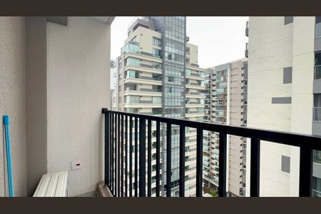 Studio para alugar com 25m², 1 quarto e sem vagaVaranda