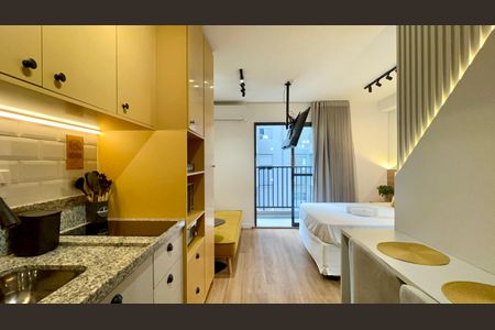 Studio para alugar com 25m², 1 quarto e sem vagaCozinha