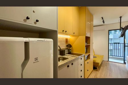 Studio para alugar com 25m², 1 quarto e sem vagaCozinha