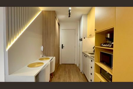 Studio para alugar com 25m², 1 quarto e sem vagaCozinha