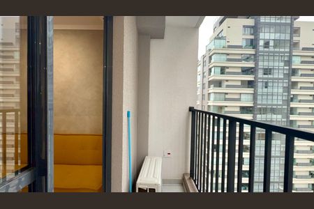 Studio para alugar com 25m², 1 quarto e sem vagaVaranda