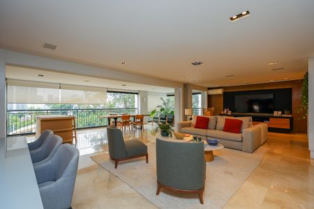 Sala de apartamento à venda com 3 quartos, 335m² em Jardim Vitoria Regia (zona Oeste), São Paulo