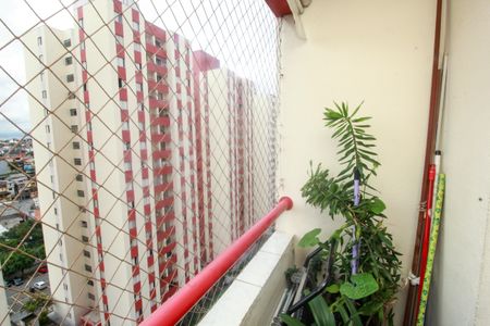 Sacada de apartamento à venda com 2 quartos, 55m² em Jardim do Estádio, Santo André