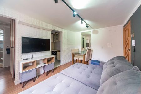 Sala de apartamento à venda com 2 quartos, 55m² em Jardim Alvorada, Santo André
