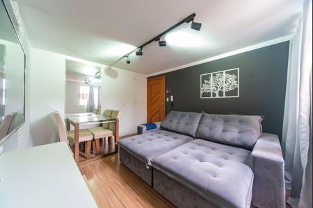 Sala de apartamento à venda com 2 quartos, 55m² em Jardim Alvorada, Santo André