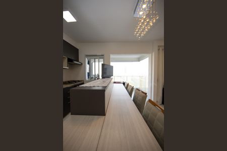Apartamento à venda com 54m², 1 quarto e 2 vagasSala_Cozinha - Conjugada