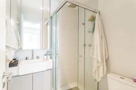 Apartamento à venda com 50m², 1 quarto e sem vagaBanheiro da Suíte