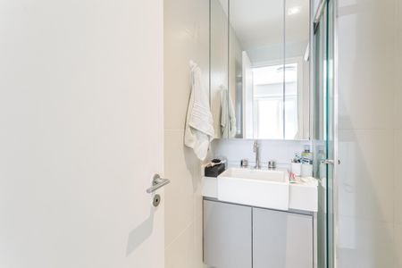 Apartamento à venda com 50m², 1 quarto e sem vagaBanheiro da Suíte