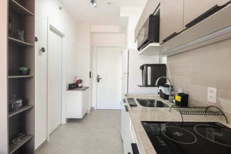 Studio para alugar com 23m², 1 quarto e sem vaga Studio para alugar com 23m², 1 quarto e sem vagaStudio - Cozinha
