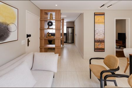 Sala de apartamento para alugar com 3 quartos, 110m² em Santa Lúcia, Belo Horizonte