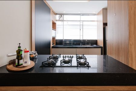Cozinha de apartamento para alugar com 3 quartos, 110m² em Santa Lúcia, Belo Horizonte