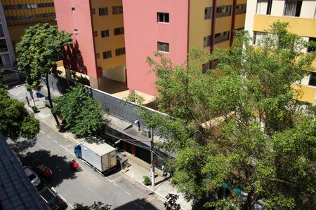 Vista da Sala de apartamento à venda com 1 quarto, 45m² em Vila Buarque, São Paulo