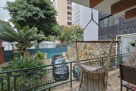 Varanda da Sala de jantar de casa à venda com 5 quartos, 316m² em Carmo, Belo Horizonte