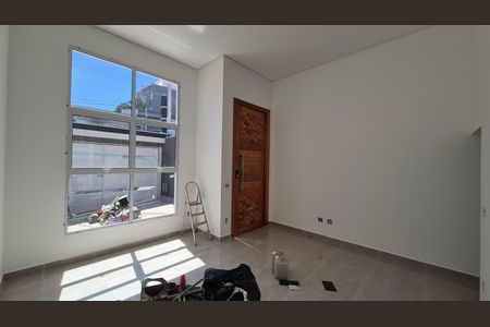 Sala  de casa à venda com 3 quartos, 150m² em Vila Camilópolis, Santo André