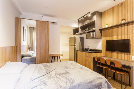Studio de kitnet/studio para alugar com 1 quarto, 35m² em Vila Olímpia, São Paulo