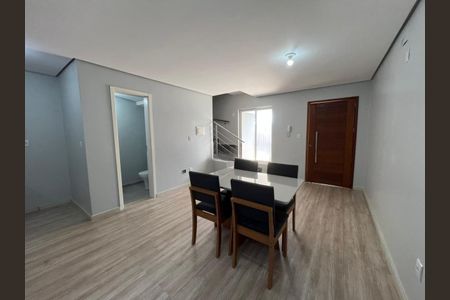Sala  de casa de condomínio para alugar com 3 quartos, 90m² em Igara, Canoas