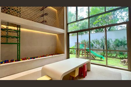 Apartamento para alugar com 136m², 1 quarto e 1 vagaBrinquedoteca