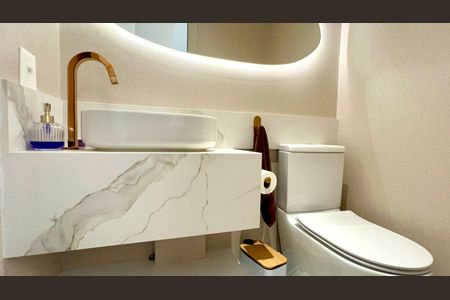 Apartamento para alugar com 136m², 1 quarto e 1 vagaLavabo